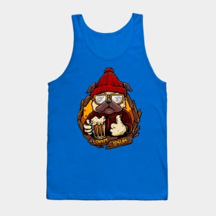 beer dog Tank Top